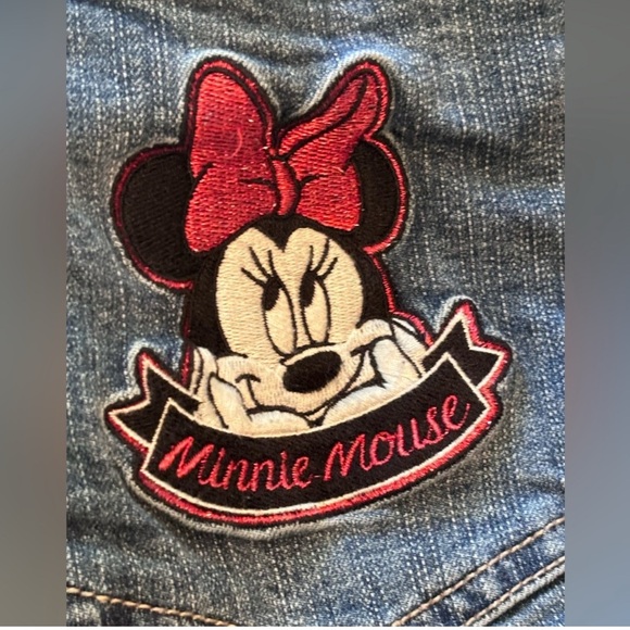 Disney Torrid Women’s Plus Size Blue Jeans with Minnie Mouse Patches EUC… - Picture 5 of 15